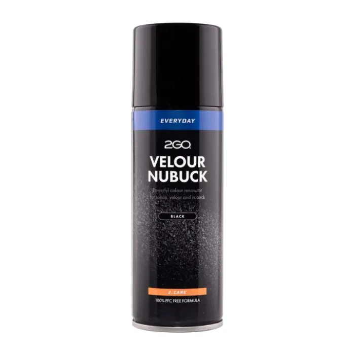 2GO Velour Nubuck Spray Black