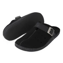 Klaveness Whool Slipper Black Men