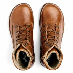 New Feet Boot Lace and Zipper Chestnut Women