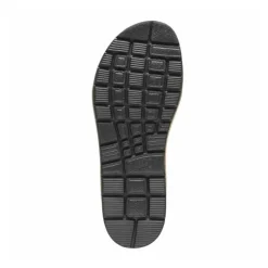 New Feet Sandal Loop Heelcap Black Nubuck Women