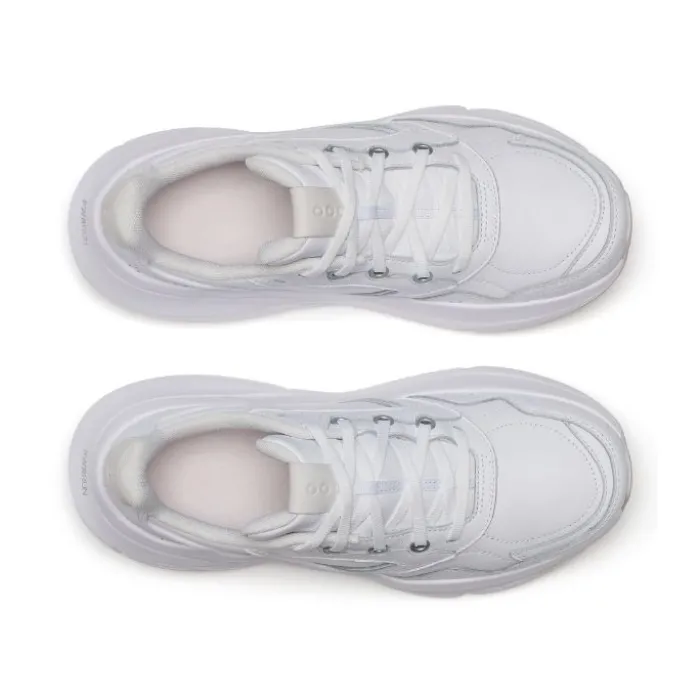 Saucony Guide Metro Leather Wide White Women
