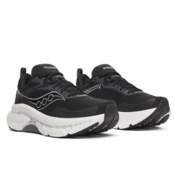 Saucony Omni 23 ST Wide Black/Silver Men